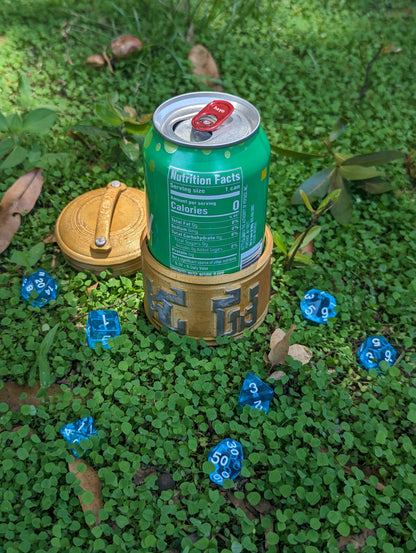 Monk 3D Printed Dice Jail | RPG Dice Vault | Mythic Mugs Collection by Ars Moriendi 3D- Channel Inner Peace with Every Roll!