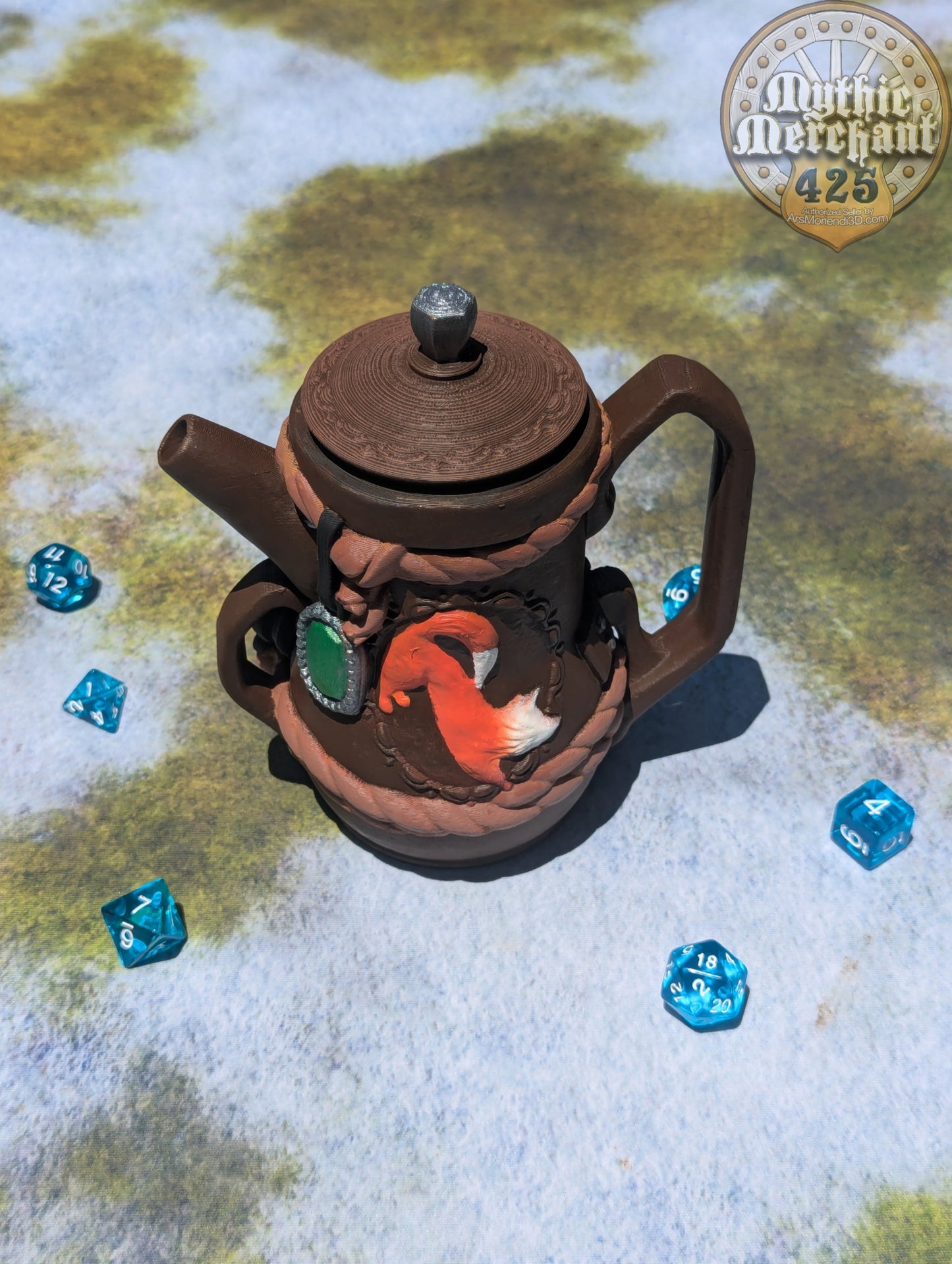 Gnome Mythic Mug Dice Vault & Can Holder- Mythic Mugs- Ars Moriendi 3D