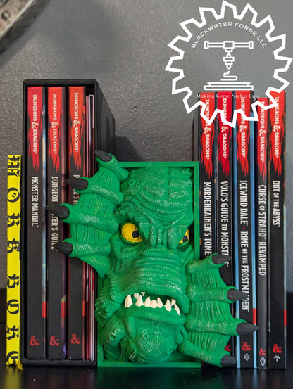 Swamp Creature Merman Monster 3D Printed Book Nook- Miniatures of Madness- It Came from Beneath the Sea!