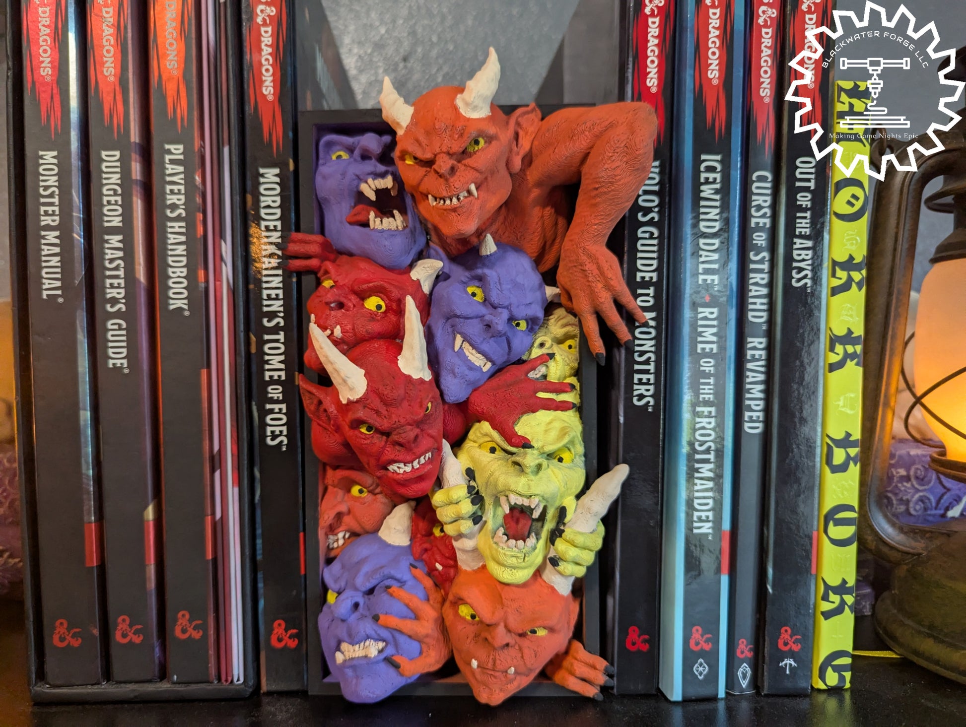imps and monsters Imp Demons 3D Printed Book Nook- Miniatures of Madness- Step Into the – Blackwater Forge LLC
