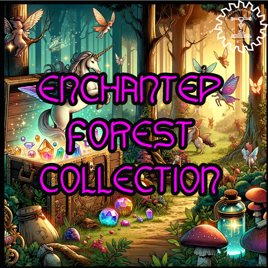 Enchanted Grove Gear Box| Enchanted Forest Mystery Loot Box | Dice Tower | RPG Dice Jail | DnD Can Holder | Player Gift- Discover the Magic!