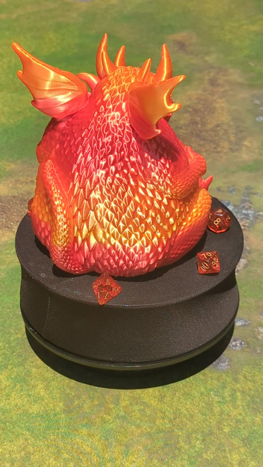 Chonky Baby 3D Printed Dice Jail - Fate's End Collection by Kim Bolt- Guard Your Dice in Style!