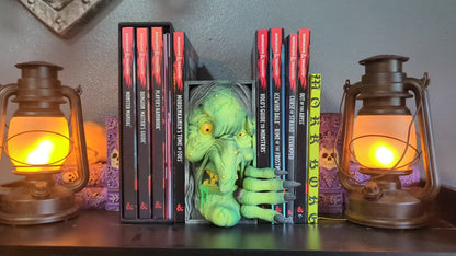Baba Yaga Witch 3D Printed Book Nook- Miniatures of Madness- Bring Eerie Folklore to Life!