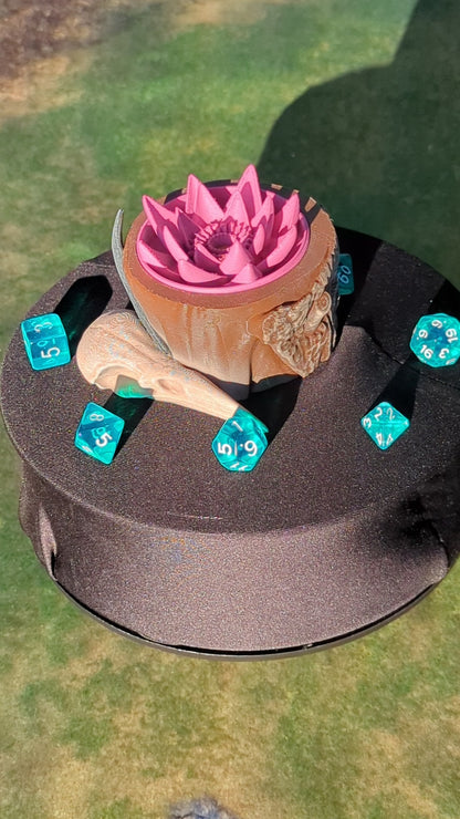 Druid Class 3D Printed Dice Storage Box | Dice Vault | Dice Jail | Tabletop RPG Gaming Cosplay - Dungeons and Dragon DnD D&D Wargaming
