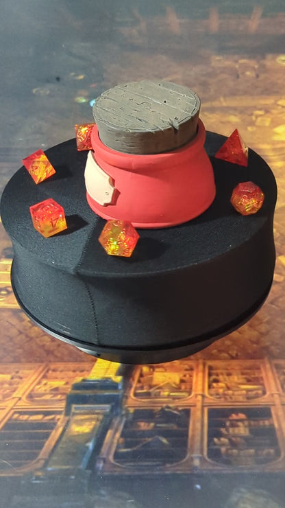 Wizard 3D Printed Dice Jail | RPG Dice Vault | D20 Box | Player Gift - Harness the Mystic Forces with the Wizard Dice Jail
