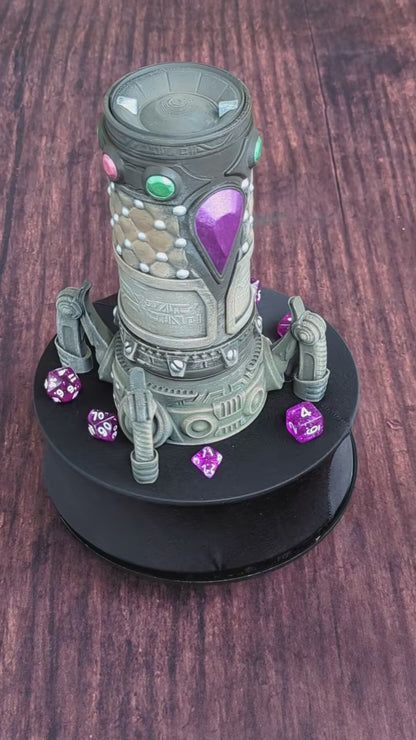 Artificer Steampunk 3D Printed Can Holder - D&D Koozie - Stein Mug | RPG Dice Jail | D20 Dice Vault | Mythic Mugs by Ars Moriendi 3D