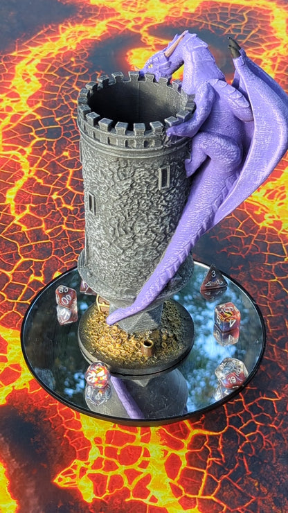 Dungeon Master 3D Printed Koozie- Dragon Can Holder- Mythic Mugs by Ars Moriendi 3D- Unleash Your Inner Game Master!