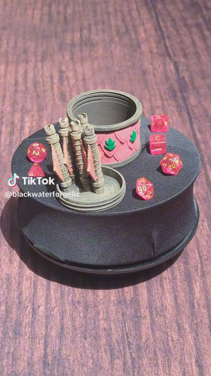 Ranger Class 3D Printed Dice Jail | RPG Dice Vault | D20 Storage Box  | Wargaming - Player Gift - Traverse Wild Realms with Precision Rolls.