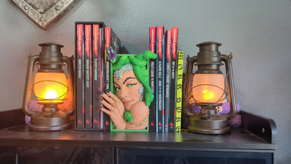 Medusa 3D Printed Book Nook- Miniatures of Madness- Beware the Gaze of Medusa!