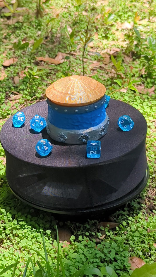 Lion's Brew 3D Printed Dice Jail | Tabletop Coaster | Mythic Mugs Collection by Ars Moriendi 3D - Adventure Calls!