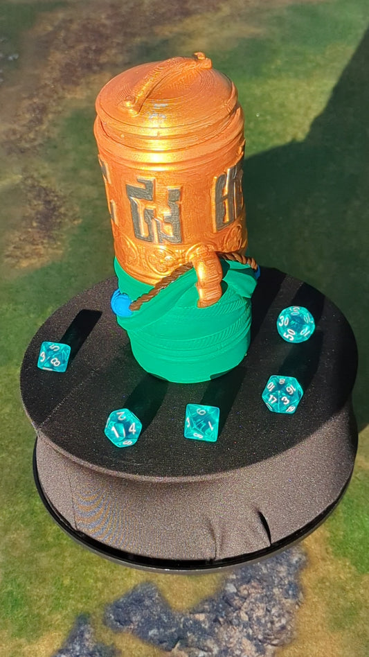 Monk 3D Printed Can Holder- Mythic Mugs Collection by Ars Moriendi 3D- Embrace the Tranquility!