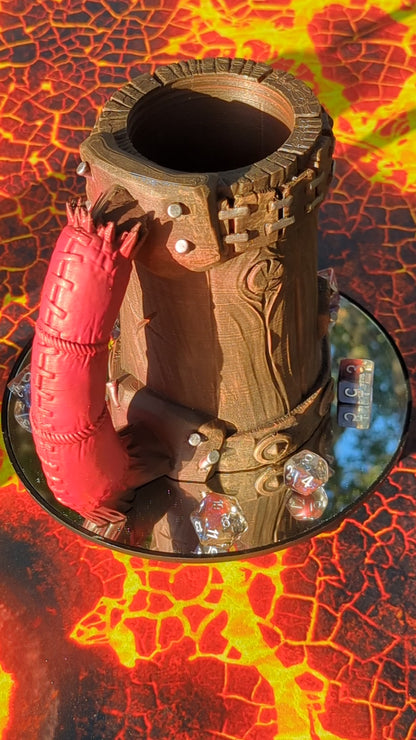 Orc 3D Printed Koozie | DnD Can Holder | RPG Stein | Table Coaster | Mythic Mugs by Ars Moriendi 3D - Embrace the Strength of the Orcs!!!