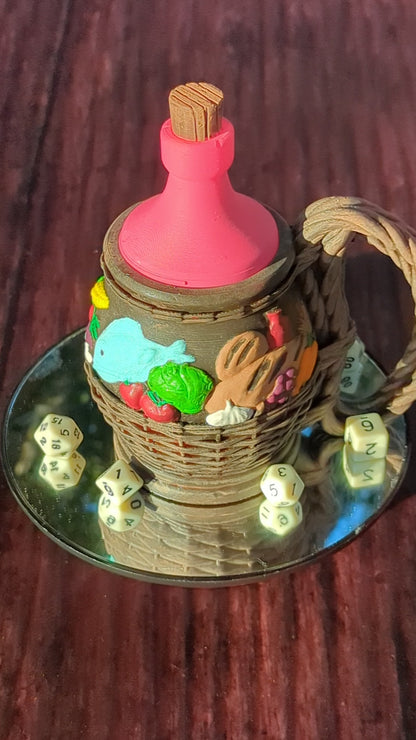 Halfling Hobbit 3D Printed Can Holder- Mythic Mugs Collection by Ars Moriendi 3D- Embark on a Hobbit's Journey!