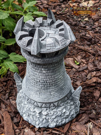 Fighter 3D Printed Dice Tower - Fate's End Collection - Stand your ground with each roll!