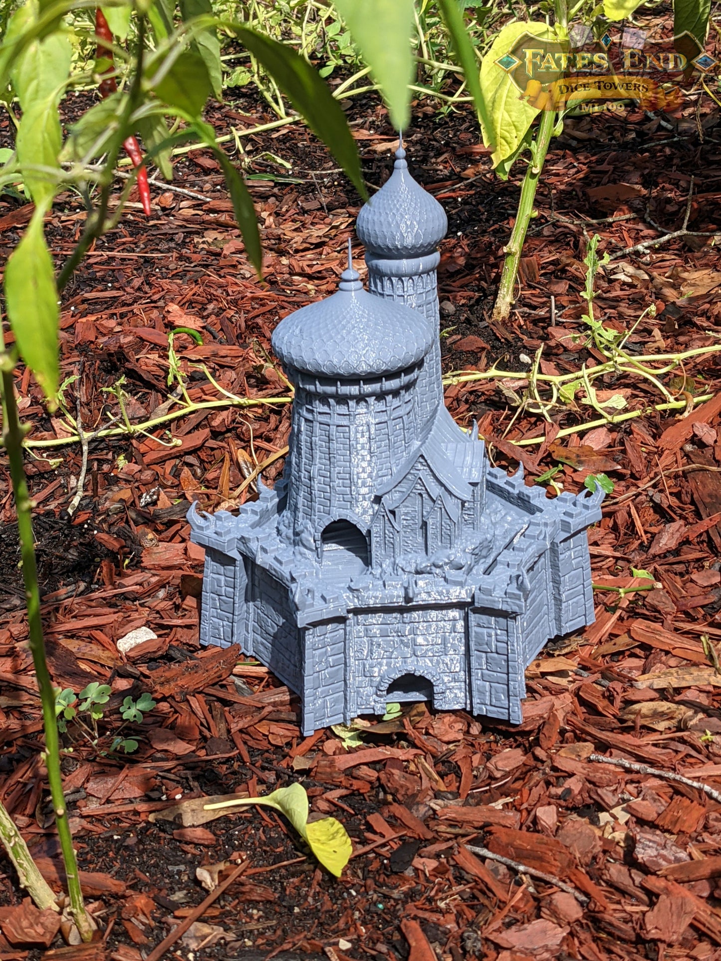 Dragonlance Weis-Hickman 3D Printed Dice Tower - Fate's End Collection - Embark on Legendary Quests, Honoring Epic Narratives with Each Roll