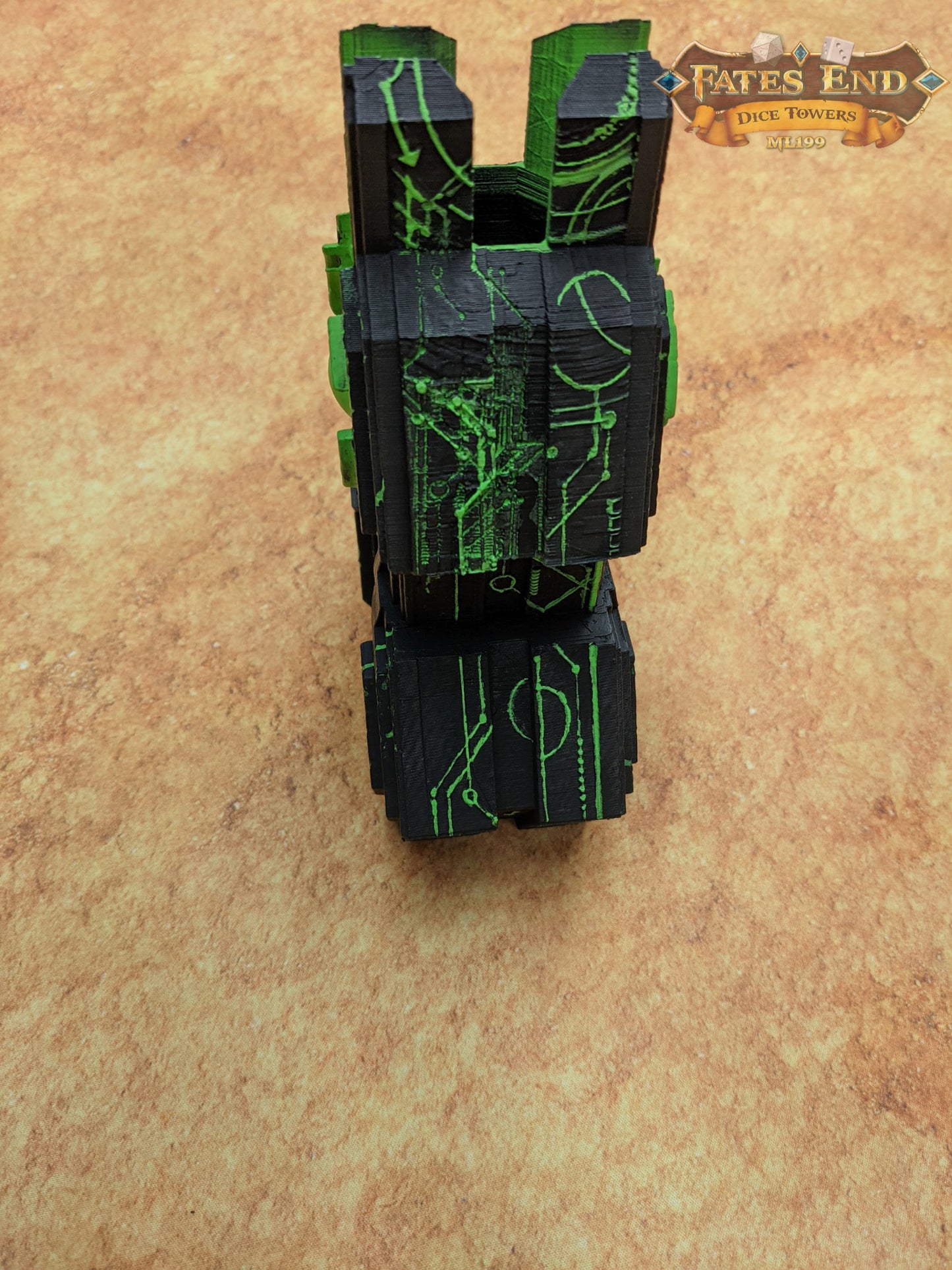 Obelisk 3D Printed Dice Tower - Fate's End Collection - Channel Ancient Powers and Timeless Mysteries with Every Monumental Roll.