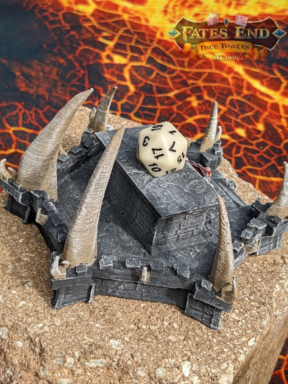 Sacrificial Evil Altar for D20 Dice - 3D Printed Dice Jail | RPG Dice Vault | DnD Player Gift  - Do you have a worthy sacrifice?