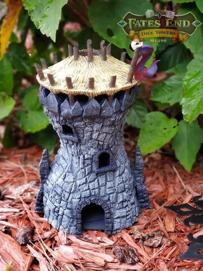 Goblin 3D Printed Dice Tower - Fate's End Collection - Tabletop RPG Gaming D20 - Embrace the Mischief with our Goblin Dice Tower!