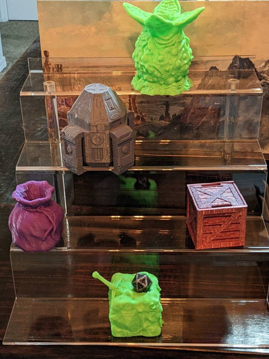 Mystery Loot Box- Random 3D Printed Dice Jail - Tabletop RPG Games