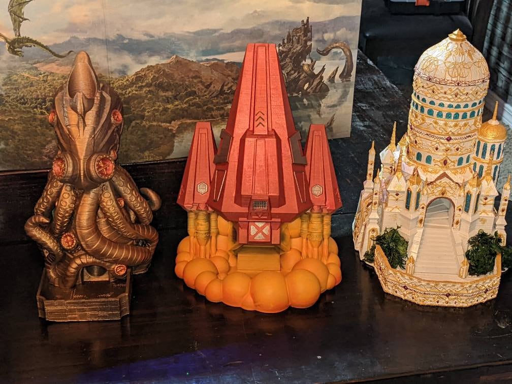 Mystery Loot Box - Random 3D Printed Dice Tower that is Hand Painted