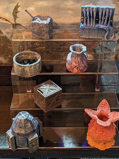 Mystery Loot Box- Random 3D Printed Dice Jail - Tabletop RPG Games