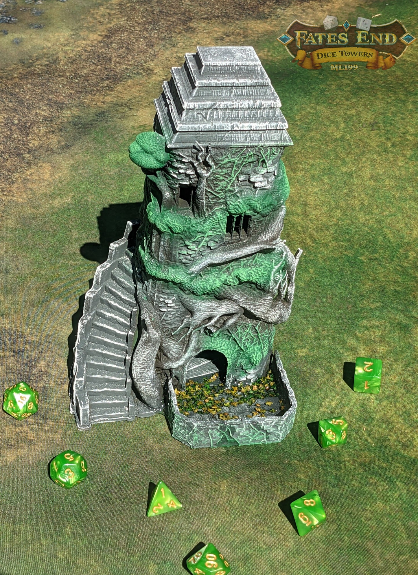 Centaur Dice Tower - Fate's End Collection - Gallop Through Mythical Realms with Every Thundering Roll.