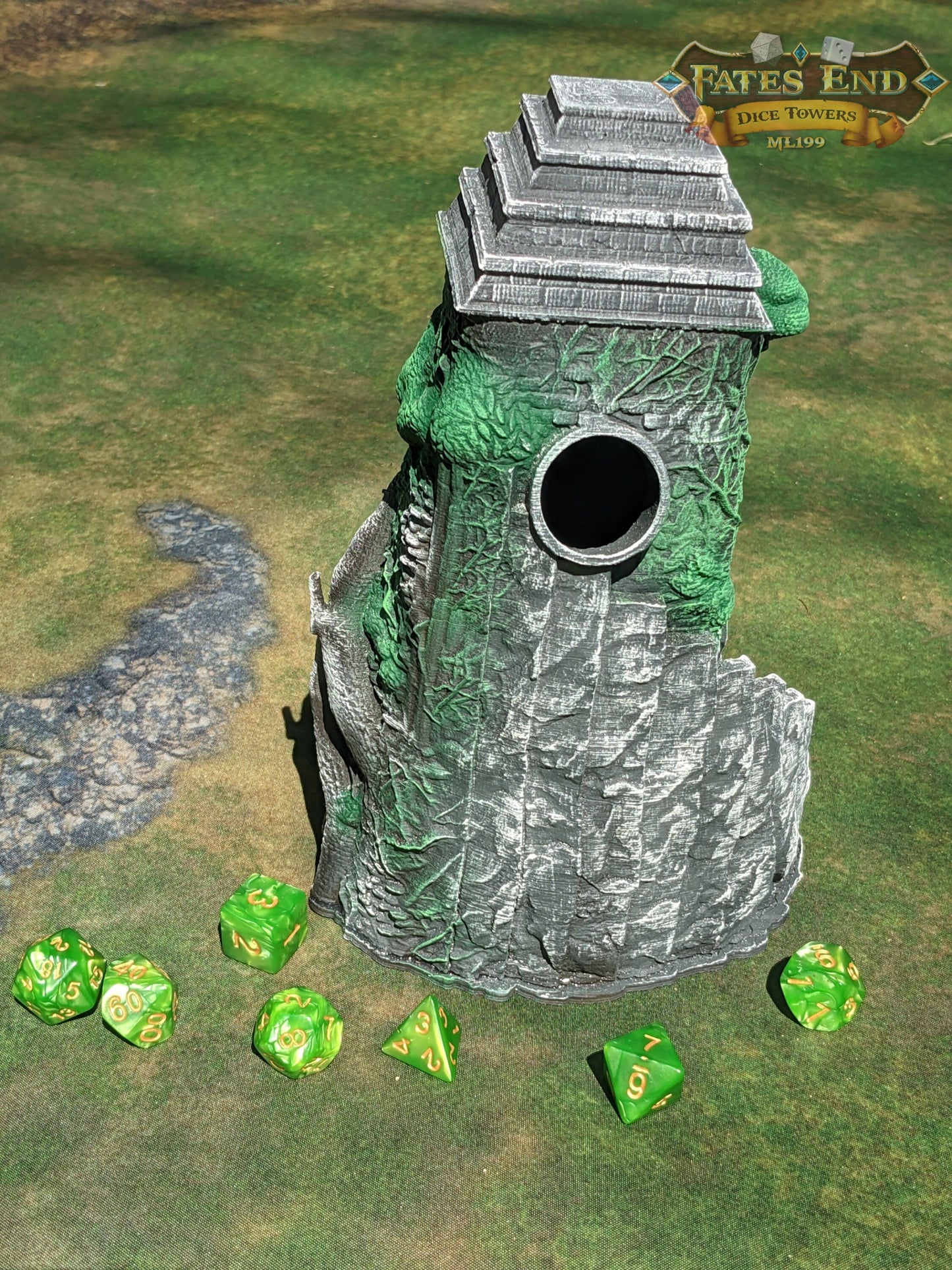 Centaur Dice Tower - Fate's End Collection - Gallop Through Mythical Realms with Every Thundering Roll.