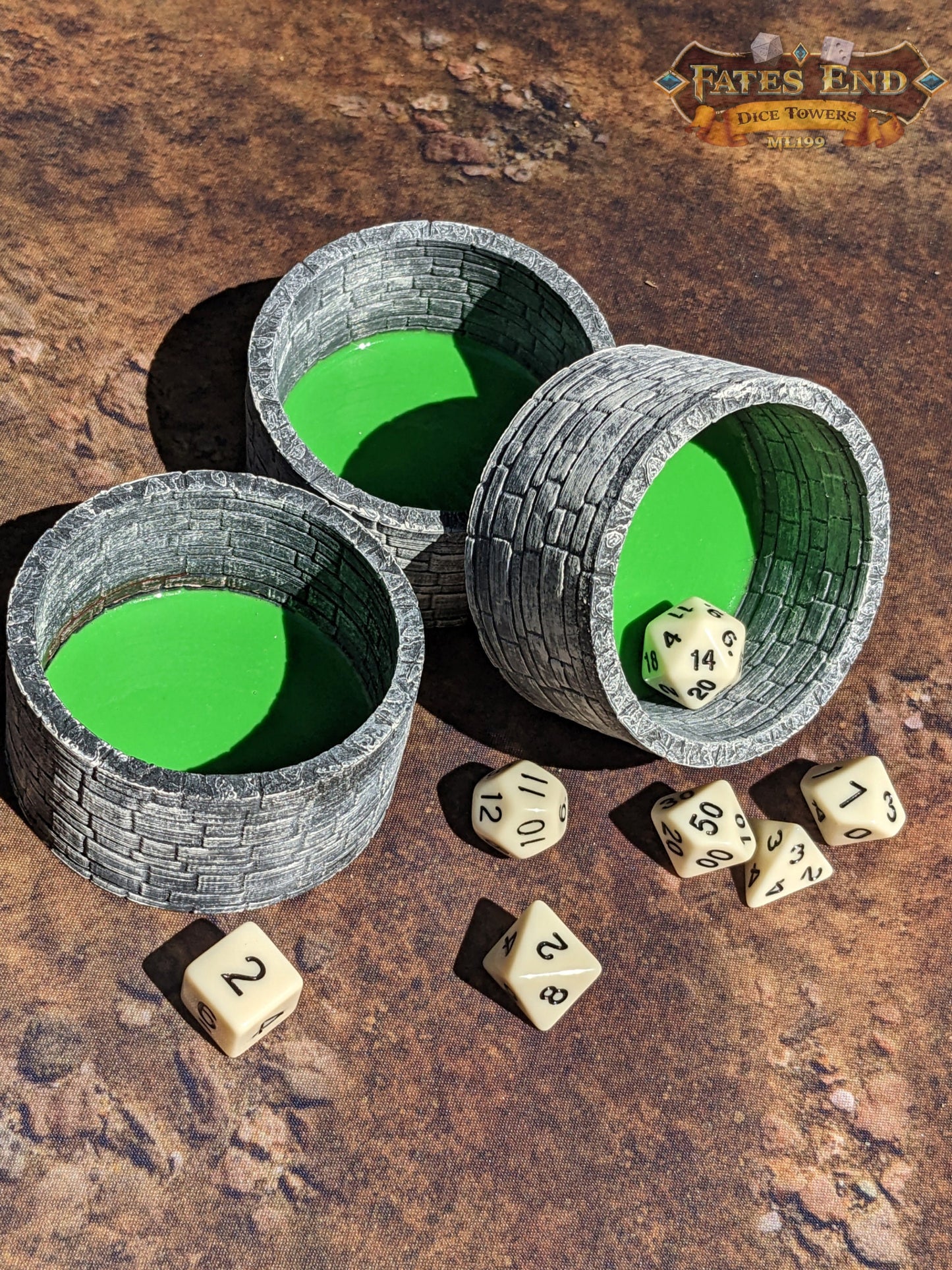 Dice Cup/Dice Bowl/Coaster-Fate's End Collection