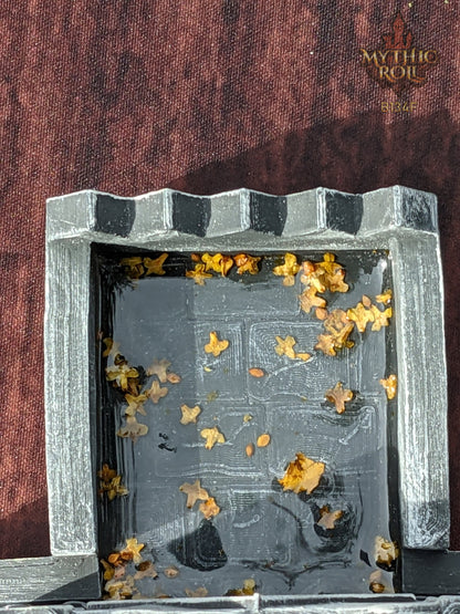 Dwarven Dice Tower - Baldur's Shrine by Unchained Games - Mythic Roll - Carve Your Fate in Stone with Ancestral Echoes and Stout Valor!