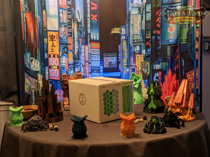 Cyberpunk Nexus Box| Cyberpunk Sci-Fi Mystery Loot Box | Dice Tower | RPG Dice Jail | DnD Can Holder | Player Gifts - Enter the Future!