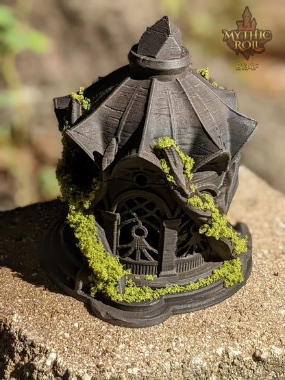 Elanor's Garden 3D Printed Dice Jail | RPG Dice Vault | D20 Storage Box | Player Gift - Mythic Roll Collection by Unchained Games.