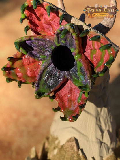 Dune Sand Worm 3D Printed Dice Tower - Fate's End Collection - Embark on a Thrilling Adventure!