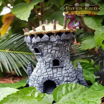 Goblin 3D Printed Dice Tower-Fate's End Collection-Tabletop RPG Gaming Fantasy Cosplay - Dungeons and Dragon DnD D&D Wargaming.