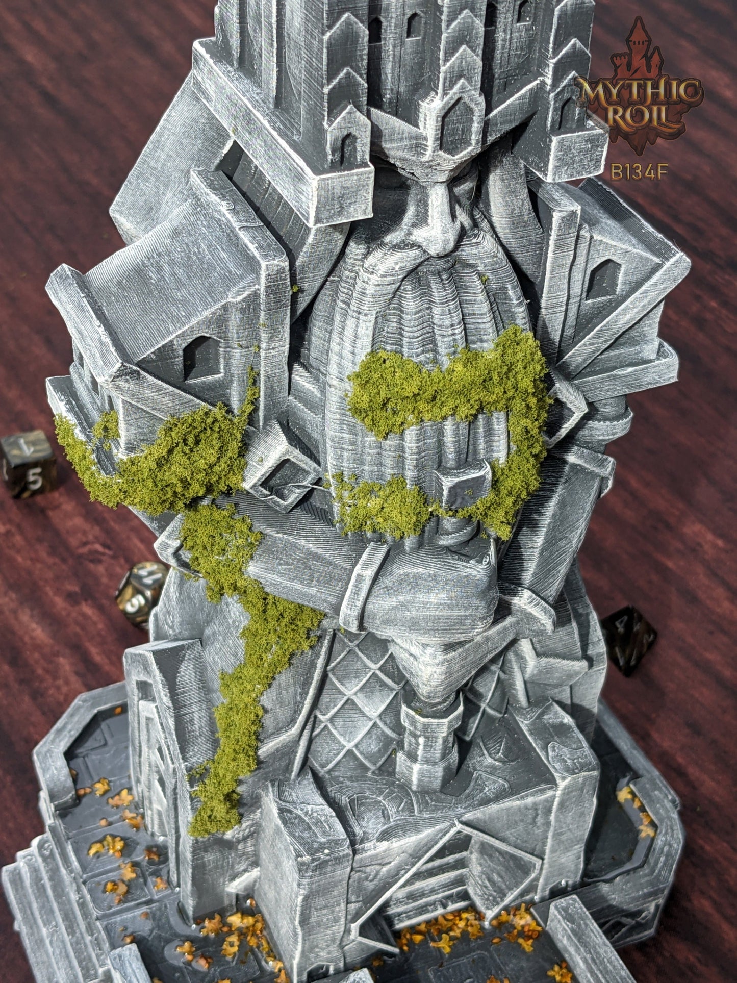 Dwarven Dice Tower - Baldur's Shrine by Unchained Games - Mythic Roll - Carve Your Fate in Stone with Ancestral Echoes and Stout Valor.