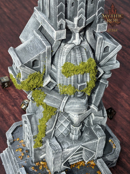 Dwarven Dice Tower - Baldur's Shrine by Unchained Games - Mythic Roll - Carve Your Fate in Stone with Ancestral Echoes and Stout Valor!
