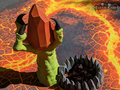 Claw of Fate 3D Printed Dice Tower- Fate's End Collection - Grasp Your Destiny with the Ferocity of Legends!