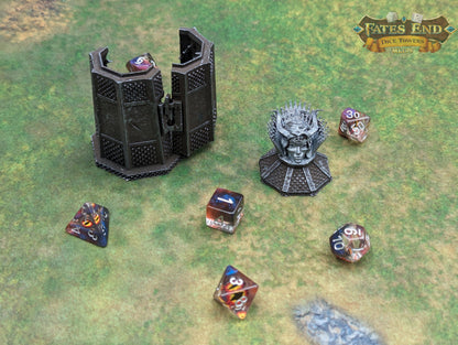 Iron Maiden 3D Printed Dice Jail | RPG Dice Vault | D20 Storage Box | Player Gift - Show those dice the meaning of pain!