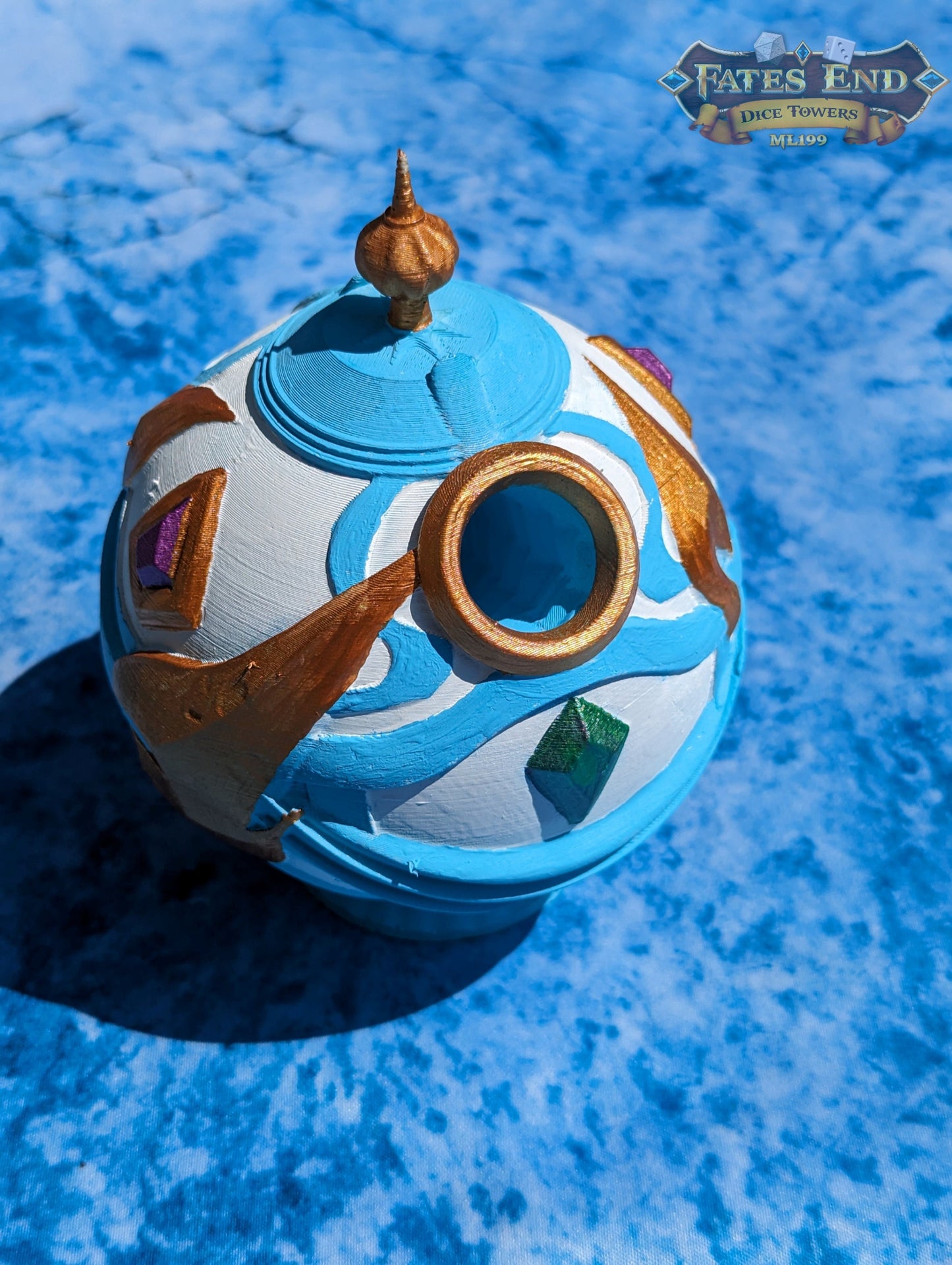 Monk's Spirit Orb Dice Tower- Fate's End- Furhaven