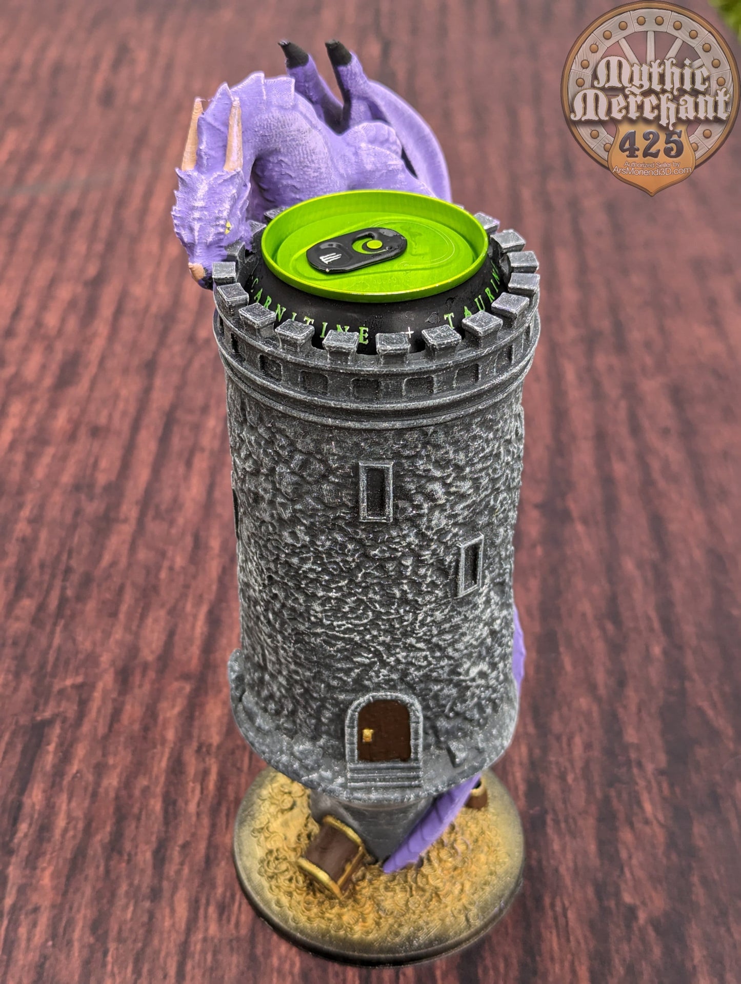 Dungeon-Game Master 3D Printed Mythic Mug Stein | Tabletop RPG Gaming Cosplay - Dungeons and Dragon DnD D&D Wargaming | Koozie Can Holder