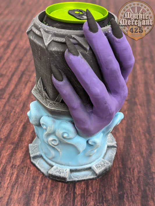 Sorcerer 3D Printed Can Holder- Mythic Mugs Collection by Ars Moriendi 3D- Harness Mystic Powers!