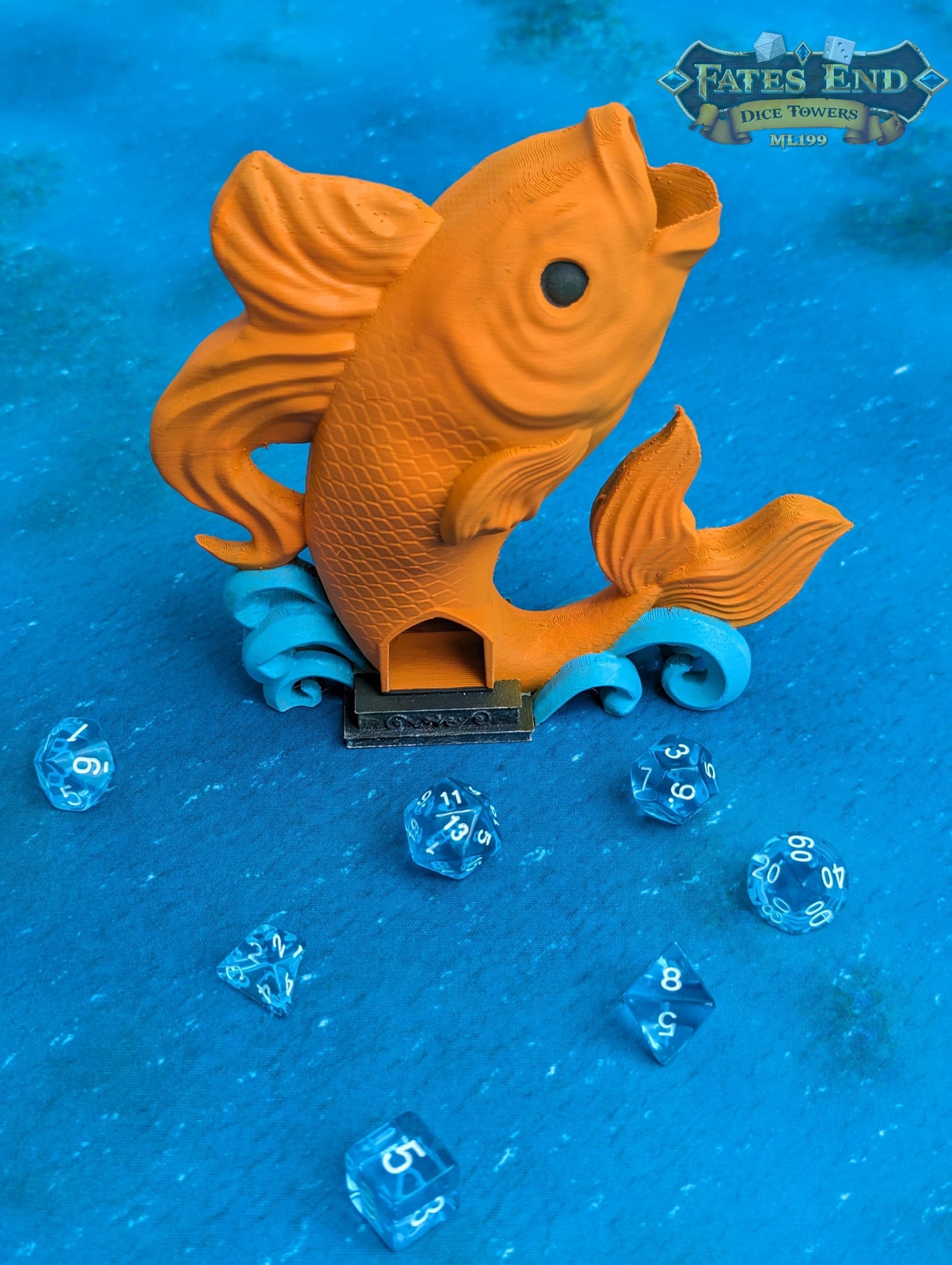 Koi Fish Dice Tower-Fate's End