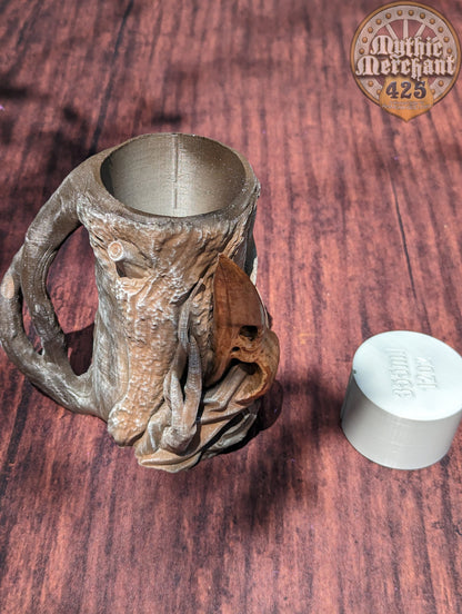 Druid Class 3D Printed Koozie | Can Holder | Stein | DnD Player Gift | Dice Vault | RPG Dice Jail | Mythic Mugs by Ars Moriendi 3D