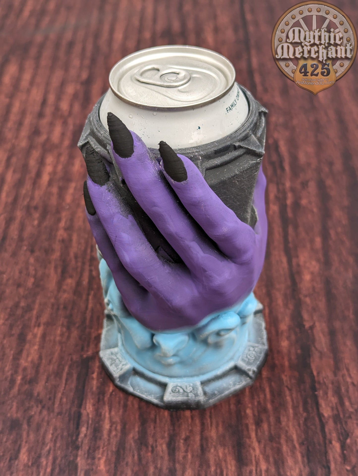 Sorcerer 3D Printed Can Holder- Mythic Mugs Collection by Ars Moriendi 3D- Harness Mystic Powers!