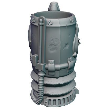 Gadgeteer Steampunk 3D Printed Can Holder | Drink Koozie | Mythic Mugs Collection by Ars Moriendi 3D- Embrace the World of Steampunk!