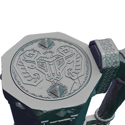 Dwarven 3D Printed Mythic Mug Drink Koozie | Dwarf Dice Vault | Mug Stein | Tabletop RPG Gaming Cosplay - Dungeons and Dragon DnD Wargaming