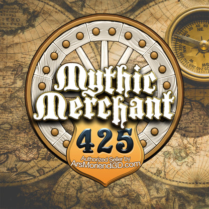 Monk 3D Printed Dice Jail | RPG Dice Vault | Mythic Mugs Collection by Ars Moriendi 3D- Channel Inner Peace with Every Roll!