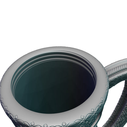 Elven 3D Printed Can Holder| Koozie | Elf Mug Stein | Mythic Mugs Collection by Ars Moriendi 3D- Embrace the Elegance of Elven Enchantment!