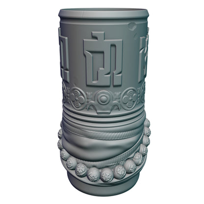 Monk 3D Printed Can Holder- Mythic Mugs Collection by Ars Moriendi 3D- Embrace the Tranquility!
