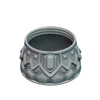Dragon Blooded Half Dragon 3D Printed Dice Storage Box | Dice Vault | Dice Jail |  RPG Cosplay - Dungeons and Dragon DnD D&D Wargaming