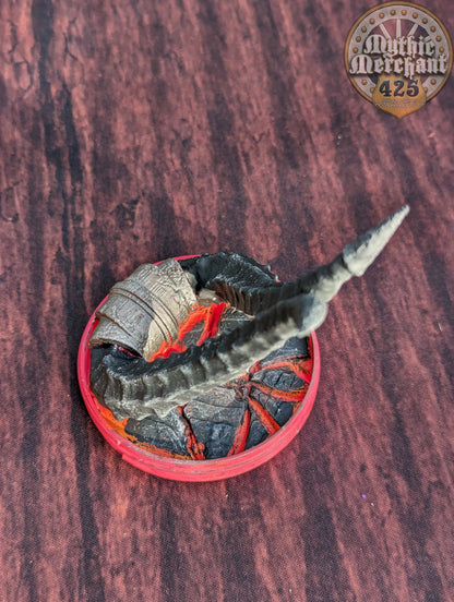 Demon-Blooded Tiefling 3D Printed Mythic Mug Stein | Tabletop RPG Dice Gaming Cosplay | Dungeons and Dragons D&D Wargaming | Drink Koozie